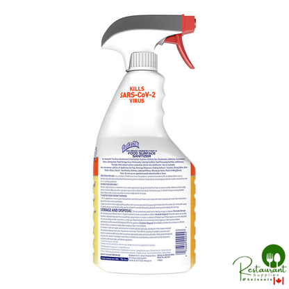 SC Johnson fantastik® 354125 32 oz. No-Rinse Disinfectant and Food Surface Sanitizer - 8/Case