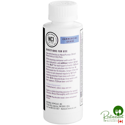 National Chemicals Inc. 31000 BLC Beverage Line System Cleaner 4 oz. - 50/Case