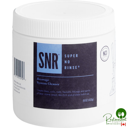 National Chemicals Inc. 32011 Super No-Rinse Beverage Line System Cleaner 16 oz. - 12/Case
