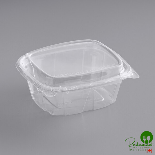 Dart ClearPac SafeSeal 12 oz. Tamper-Resistant, Tamper-Evident Container with Dome Lid - 200/Case