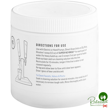 National Chemicals Inc. 32011 Super No-Rinse Beverage Line System Cleaner 16 oz. - 12/Case