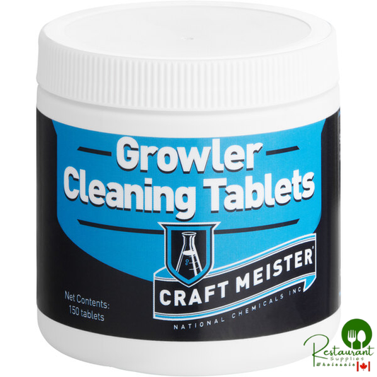 National Chemicals Inc. 33016 Craft Meister Growler Cleaning Tablet 150 Count - 6/Case