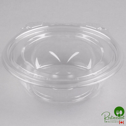 Dart SafeSeal 8 oz. Plastic Tamper-Resistant, Tamper-Evident Bowl with Flat Lid - 240/Case