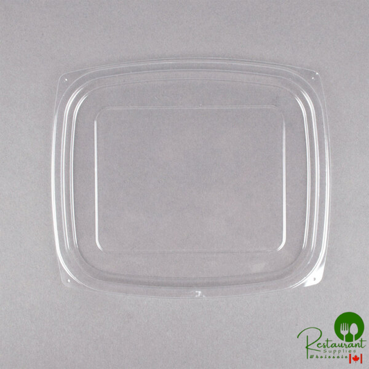 Dart C32DLR ClearPac Clear Snap-On Flat Lid for 24 and 32 oz. Plastic Containers - 504/Case