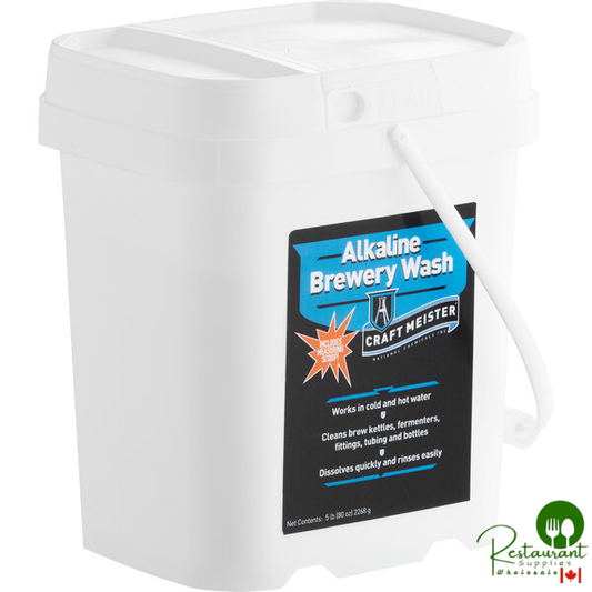 National Chemicals Inc. Craft Meister 32033 Alkaline Brewery Wash 5 lb. - 4/Case