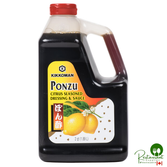 Kikkoman Ponzu Citrus Seasoned Dressing .5 Gallon Container - 6/Case