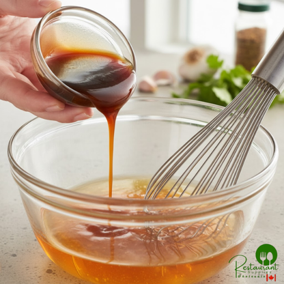 Lee Kum Kee Panda Brand Oyster Flavored Sauce 5 lb. Can - 6/Case