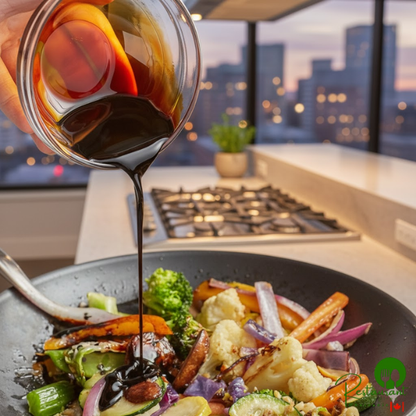 Lee Kum Kee Kum Chun 1.88 Liter Mushroom Flavored Dark Soy Sauce - 12/Case