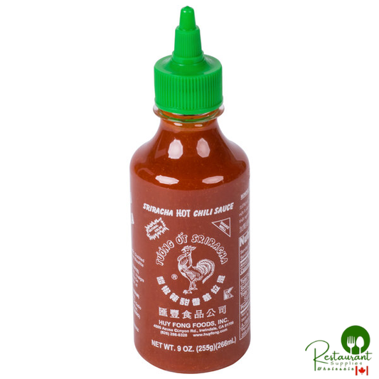 Huy Fong 9 oz. Sriracha Hot Chili Sauce - 24/Case