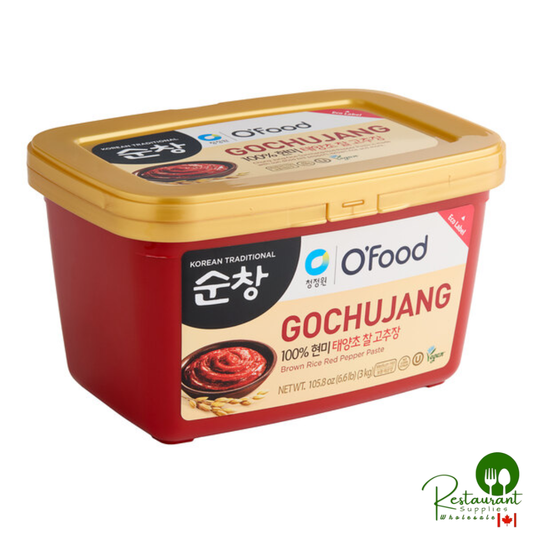 O'Food Red Pepper Gochujang Paste 3 kg - 4/Case