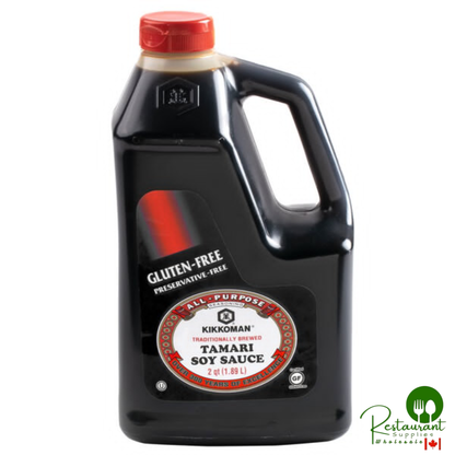 Kikkoman .5 Gallon Gluten-Free Preservative Free Tamari Soy Sauce