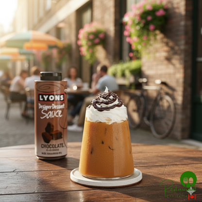 Lyons Designer Dessert Chocolate Flavoring Sauce 12 fl. oz. (15.8 oz.) - 12/Case