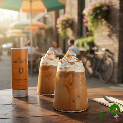 Monin Dulce de Leche Flavoring Sauce 12 fl. oz. - 6/Case