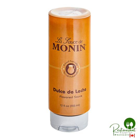 Monin Dulce de Leche Flavoring Sauce 12 fl. oz. - 6/Case