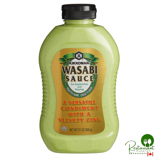 Kikkoman 21 oz. Wasabi Sauce Bottle - 6/Case