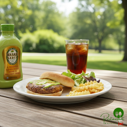 Kikkoman 21 oz. Wasabi Sauce Bottle - 6/Case