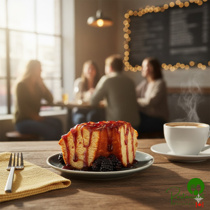 Lyons Designer Dessert Blackberry Flavoring Sauce 12 fl. oz. (16 oz.) - 12/Case