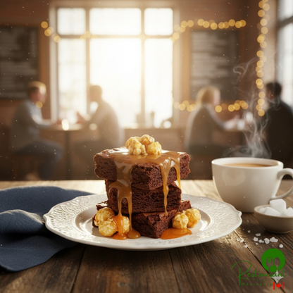 Lyons Sweet Indulgence Sea Salt Caramel Flavoring Sauce 12 fl. oz. (16 oz.) - 12/Case