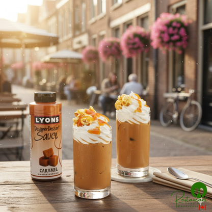 Lyons Designer Dessert Caramel Flavoring Sauce 12 fl. oz. (16.7 oz.)