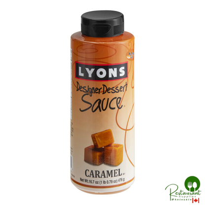 Lyons Designer Dessert Caramel Flavoring Sauce 12 fl. oz. (16.7 oz.)