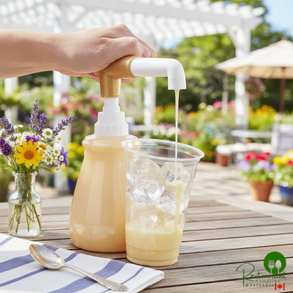 Torani Puremade White Chocolate Flavoring Sauce 64 fl. oz. - 4/Case