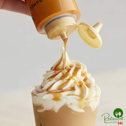 Torani Puremade Caramel Flavoring Sauce 12 fl. oz. (16.5 oz.) - 4/Case