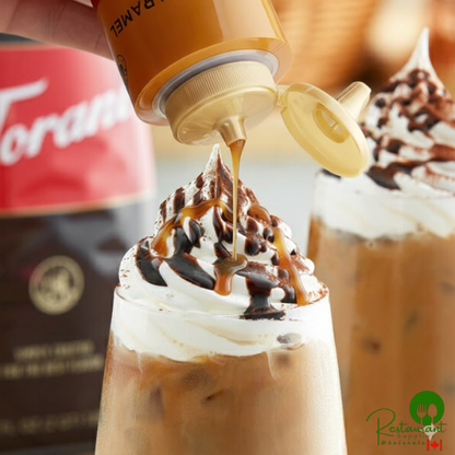 Torani Sugar-Free Dark Chocolate Flavoring Sauce 64 fl. oz. - 4/Case