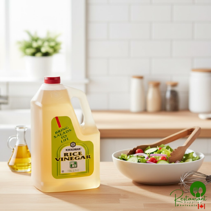 Kikkoman 1 Gallon Rice Vinegar - 4/Case