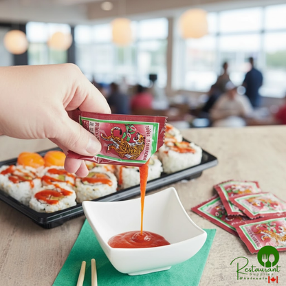 Sriracha Hot Chili Sauce 9 Gram Portion Packet - 200/Case