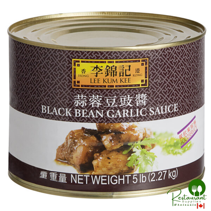 Lee Kum Kee 5 lb. Black Bean Garlic Sauce - 6/Case