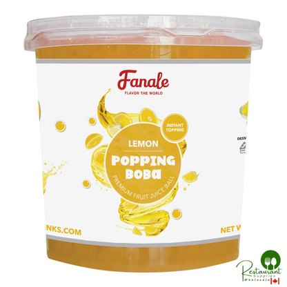 Fanale Lemon Popping Boba 7.05 lb. - 4/Case