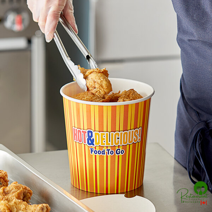 Choice 130 oz. Hot Food Bucket with Lid - 20/Pack