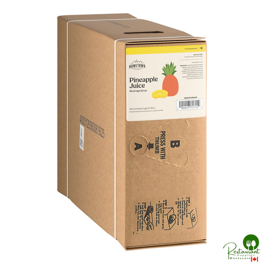 Hometown Provisions Pineapple Juice Syrup 3 Gallon Bag in Box