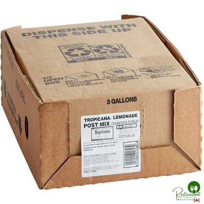 Tropicana® Lemonade Beverage Syrup 3 Gallon Bag in Box
