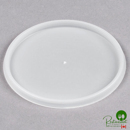 Dart 32JLR 32 oz. Translucent Vented Lid - 100/Pack