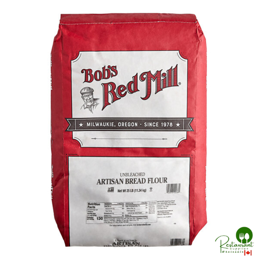 Bob's Red Mill 25 lb. Unbleached Enriched Artisan Bread Flour