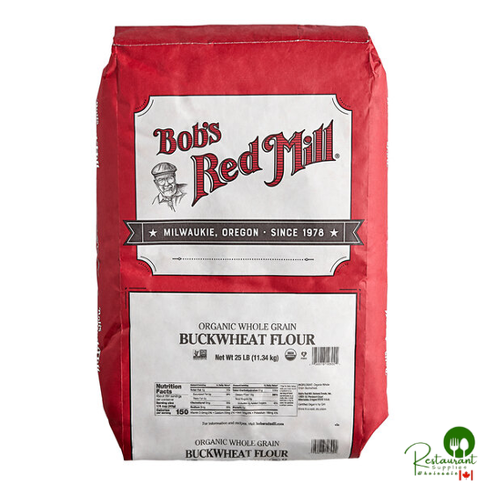 Bob's Red Mill 25 lb. Organic Whole Grain Buckwheat Flour