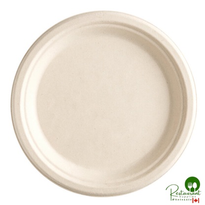 EcoChoice 9" Natural Plant Fiber Plate - 500/Case
