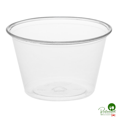 Dart Conex Complements 400PC 4 oz. Clear Plastic Souffle / Portion Cup - 125/Pack