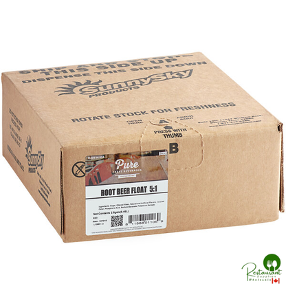 Pure Craft Beverages Root Beer Float Beverage / Soda Syrup 2.5 Gallon Bag in Box