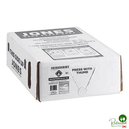 Jones Unsweetened Iced Tea Syrup 3 Gallon Bag in Box