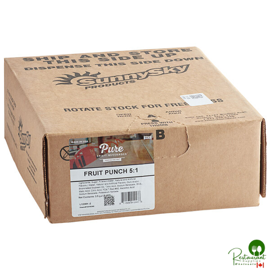 Pure Craft Beverages Fruit Punch Beverage Syrup 2.5 Gallon Bag in Box
