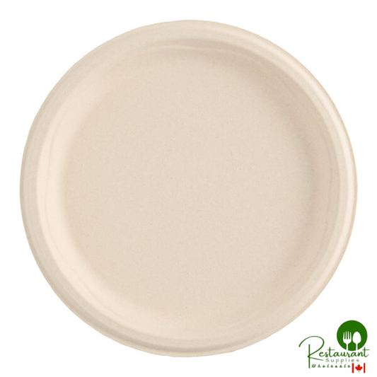 Dart 10" Round Fiber Plate - 500/Case