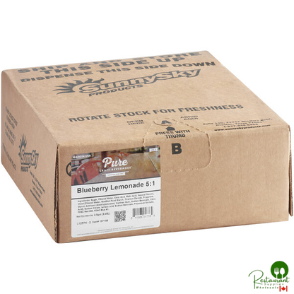 Pure Craft Beverages Blueberry Lemonade Beverage Syrup 2.5 Gallon Bag in Box