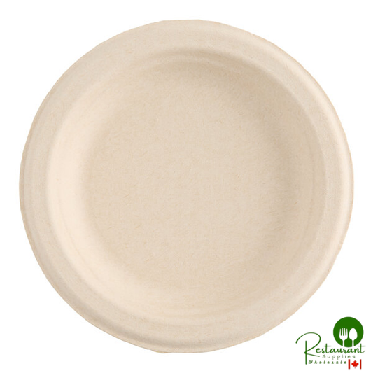 Dart 6" Round Fiber Plate - 1,000/Case