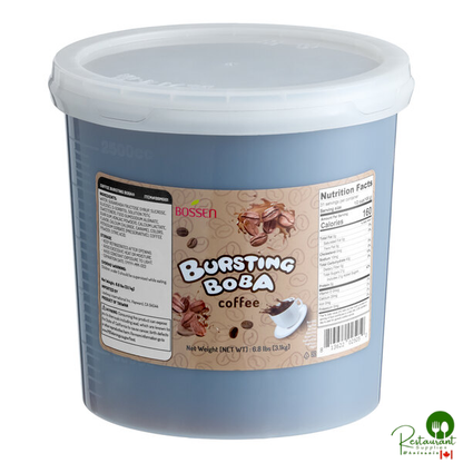 Bossen Coffee Bursting Boba 6.8 lb. - 4/Case