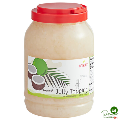 Bossen Coconut Jelly Topping Bag 6.6 lb. - 6/Case