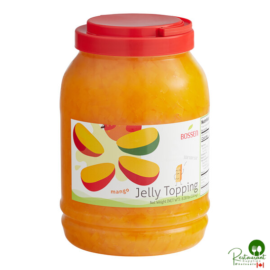 Bossen Mango Jelly Topping Bag 6.6 lb. - 6/Case