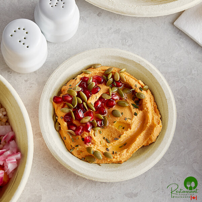 Tellus Products 6" Compostable Fiber Plate - 1,000/Case