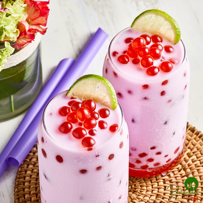 Bossen Pure25 Cherry Bursting Boba 7.04 lb. - 4/Case